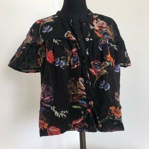 Free People Cropped Top Size M